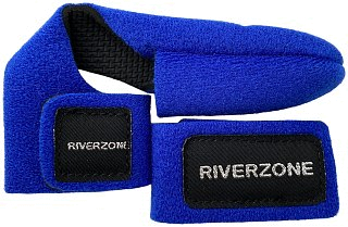 Стяжки Riverzone для удилищ неопрен 0008414L blue (2шт) - фото 2