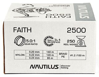 Катушка Nautilus Faith 2500 - фото 4