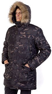 Куртка Cosmo-tex М Зима Аляска КМФ черный  - фото 4