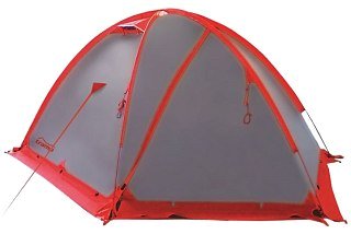 Палатка Tramp Rock 3 V2 серый
