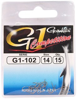 Крючок Gamakatsu G1 Competition 102 №14