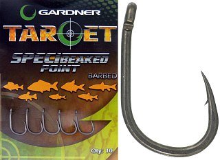 Крючки Gardner Target speci-beaked point barbed №12 - фото 1
