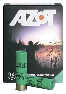 Патрон 16х70 Азот 0 300 купить в интернет-магазине «Мир охоты»