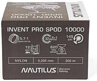 Катушка Nautilus Invent Pro Spod 10000 Com - фото 13