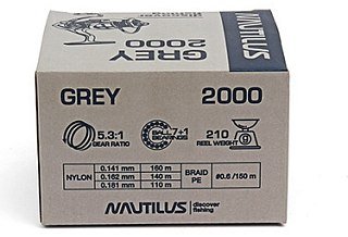 Катушка Nautilus Grey 2000 Com - фото 12