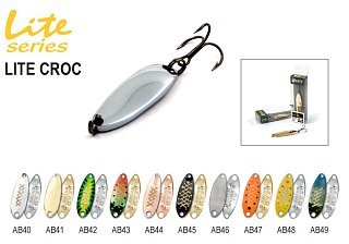 Блесна Akara колеб. Lite series Lite Croc 35 6.5 гр цв. AB42
