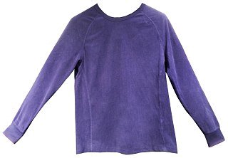 Термобелье Guahoo Fleece basic фуфайка тёмно-фиолетовый - фото 1