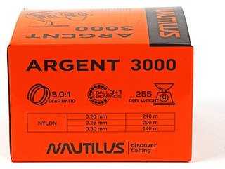 Катушка Nautilus Argent 3000 Com - фото 12