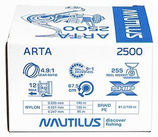 Катушка Nautilus Arta 2500 NEW Com - фото 13