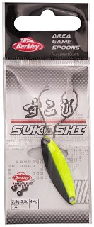 Блесна Berkley Ags Sukoshi 2,5гр Vert Chartreuse/Black/Black