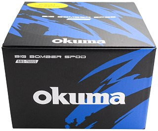 Катушка Okuma Bomber spod BBS 7000S FD 3+1BB с леской - фото 2