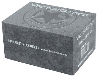Прицел коллиматорный Vector Optics Frenzy-S 1x16x22 AUT RD 3MOA - фото 4