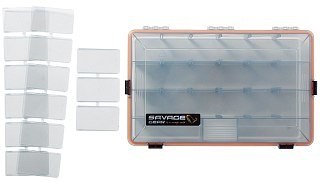 Коробка Savage Gear WP Lurebox 6B Smoke 35.5х23х9.2см - фото 1