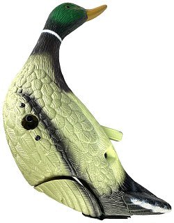 Механическое чучело Taigan Motorized rotating Mallard селезень  - фото 9