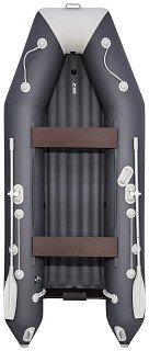 Лодка Мастер лодок Аква 3400 НДНД графит серая - фото 1