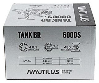 Катушка Nautilus Tank BR 6000S Com - фото 12