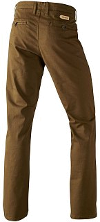 Брюки Harkila Norberg chinos warm olive - фото 2