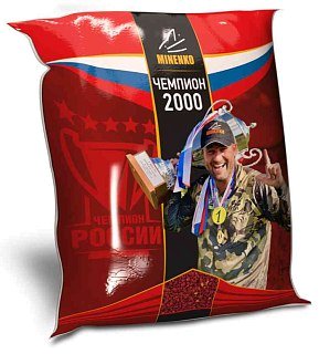 Прикормка MINENKO Чемпион 2000 клубника Com