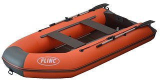Лодка Flinc FT320K надувная оранжево-графитовый