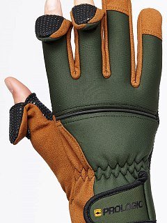 Перчатки Prologic Neoprene Grip Green/Black - фото 3