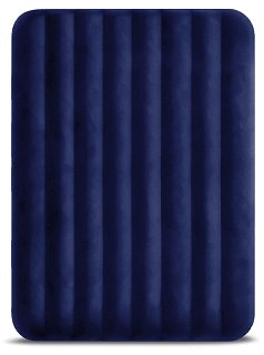 Матрас надувной Intex флок без насоса 137х191х25см - фото 4