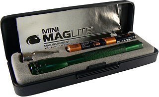 Фонарь Maglite М3А 39 2Е подарочная упаковка зеленый