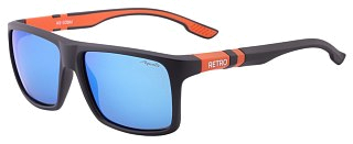 Очки Aquatic Retro серые зеркальное покрытие blue mrror