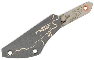 Нож NC Custom Koi karidashi AUS8 satin - фото 4