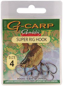 Крючок Gamakatsu G-Carp Super Rig Hook №4 уп.10шт