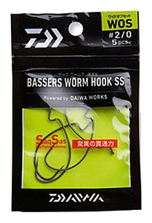 Крючки Daiwa Saqsas worm WOS №2 - фото 2