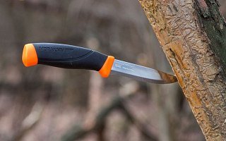 Нож Mora Companion F Serrated orange - фото 5