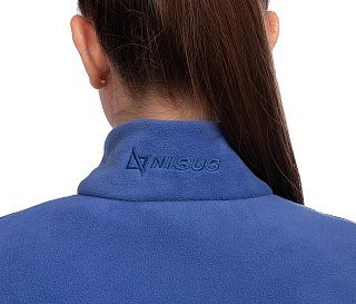 Кофта Nisus MIRA флис женская индиго - фото 4