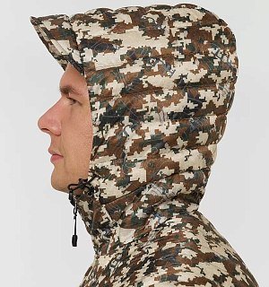 Куртка H.U.T. Taibola пуховая пакуемая камуфляж Trailblazer - фото 6