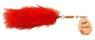 Блесна Mepps Giant Marabou Gold Yellow
