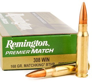 Патрон 308Win Remington 10,7 MatchKing BTHP - фото 2