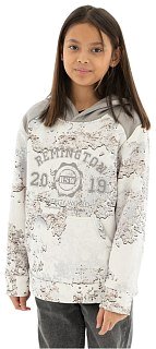 Худи Remington Family unisex women and children white - фото 1