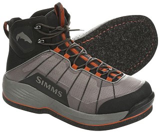Ботинки Simms Flyweight Boot Felt Steel Grey - фото 1