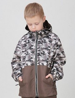 Куртка Cosmo-tex Юнга детский камуфляж коричневая - фото 2
