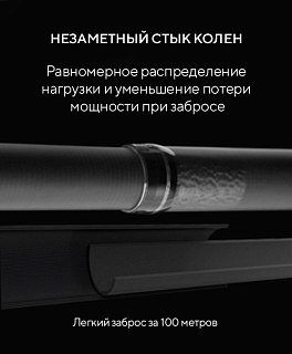 Удилище Riverzone Oceanus телескопическое 30-200гр 3,0м - фото 12