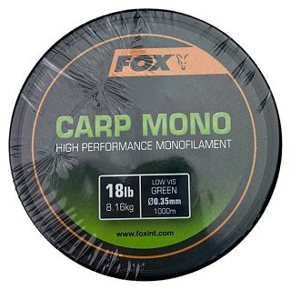 Леска Fox Carp Mono 18lb 0.35мм 1000м - фото 6