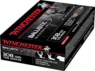 Патрон 308Win Winchester Ballistic SilverTip Polymer Tip 10,9гр 1/20 - фото 2