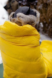 Спальник Naturehike CW400 Mummy goose down yellow р.M - фото 10
