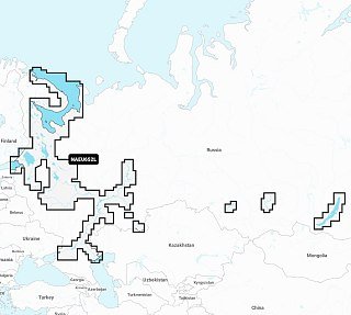 Карта для эхолота Navionics EU652L Россия