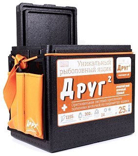 Ящик зимний Camping World  Друг-2 25 л черный  - фото 6