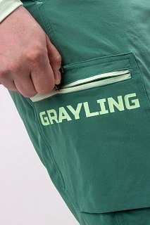 Шорты Grayling Rooster быстросохнущие зеленый - фото 5