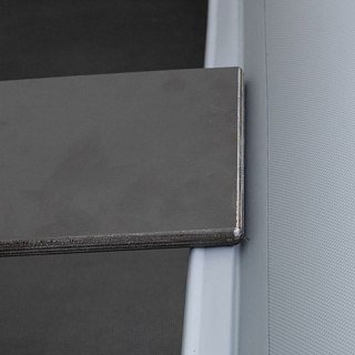 Лодка Flinc F280L надувная серый - фото 3