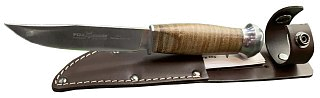 Нож Fox Knives European Hunter фиксированный клинок 11,5см 420C рукоять кожа