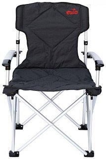 Кресло Tramp раскладное с жесткими подлокотниками  алюминий - фото 3