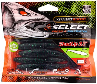 Приманка Select Shad up 3,5" цв. 777 уп 5шт