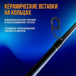 Спиннинг Riverzone Trevelspin S903MH 10-40гр 2,7м - фото 5
